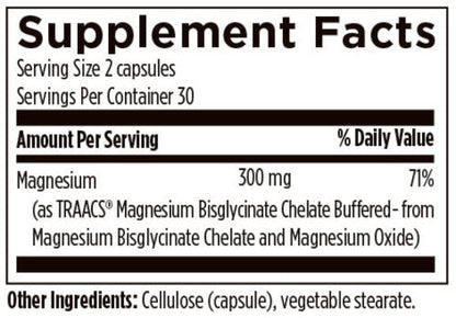 Magnesium Buffered Chelate 120 Caps (exp 03/31/22)